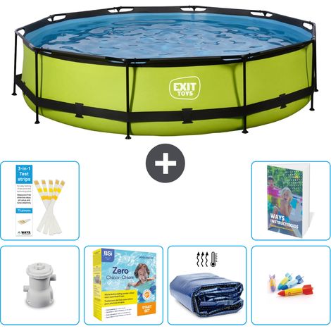 Exit-toys Piscina Exit Redonda - 360x76 cm - 7-piezas  S181 (1/5)