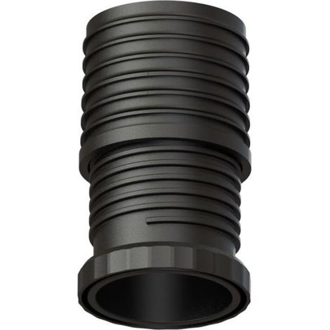 HERRAJES ALK nivelador/contera pino ø60 h60 negro regula 28mm.
