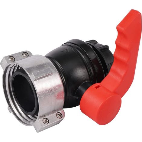 Robinet Cuve 1000L Adaptateur Cuve DN65(S806)-80mm Raccord Cuve IBC Robinet de Vidange Adaptateu de Réservoir IBC Connecteur Cuve IBC Papillon (1/2)
