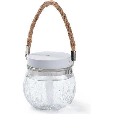 Humidificador de vidrio, atomizador de aire de escritorio, difusor recargable por USB, accesorios para el hogar, color blanco. (1/5)