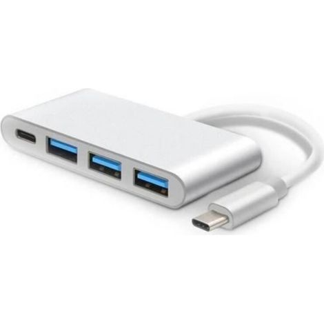 Adaptateur USB Type C vers,3.1 USB C, a 3 ports USB3.0 pour MacBook-Chromebook Pixel-Samsung S8 Plus-Plus de (1/3)