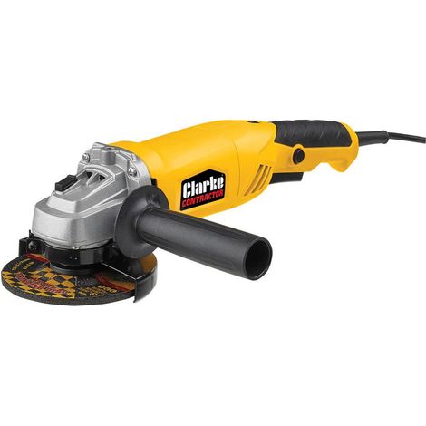CLARKE ANGLE GRINDER 4.5"" 115MM 1150W ELECTRIC 230V VARIABLE SPEED CON1150 (1/5)