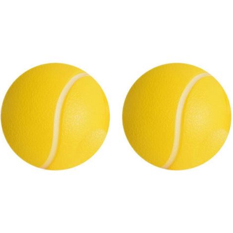 Lot de 2 balles rondes de renforcement de la force de préhension, balles de décompression, balles de thérapie pour les doigts, équipement de fitness (1/2)