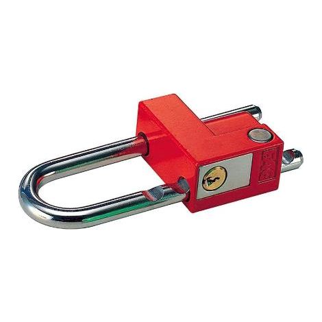 Candado Seguridad 47-123Mm Arco Cremallera Extensible Laton 530/70 Niquel Fac