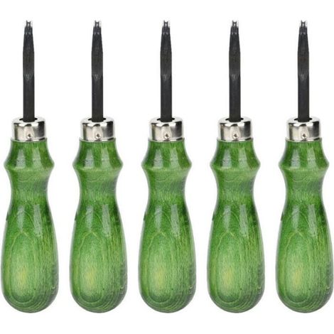 Biseauteuse professionnelle de 0,6 à 1,4 mm, accessoire de bricolage pour l'artisanat du cuir, outil de coupe de bord (0,6 (1/4)