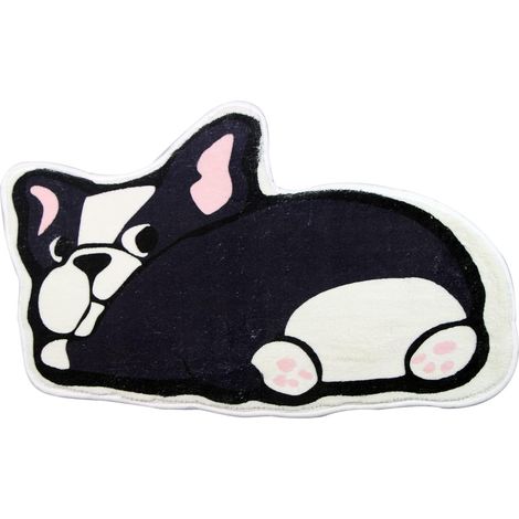 Tapis Animal - Tapis Antidérapant Pour Salle De Bain Chambre Salon - 60 x 40 cm - En Fibre Douce Absorbante (1/5)