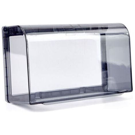 Boîtier de protection étanche pour prise électrique extérieure – Couverture en plastique durable – Dimensions 202 x 121 x 75 mm – Noir (1/4)