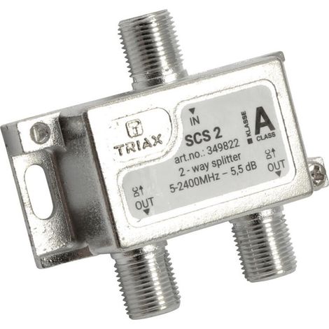 TRIAX SCS 2 - SAT-Splitter 1x2 5-2400 MHz (1/5)