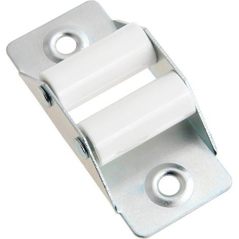 Pasacintas Persiana Zincado Rodillo Nylon Cinta 22 mm.