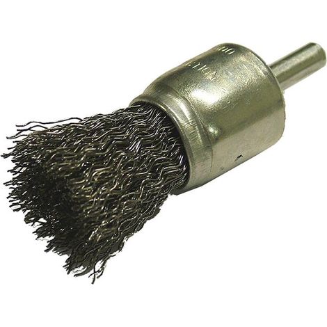Faithfull 0402506130 Wire End Brush 25mm Flat End FAIWBS25E