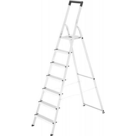 Escalera tijera aluminio L40 EasyClix (7 peldaños) R HAILO