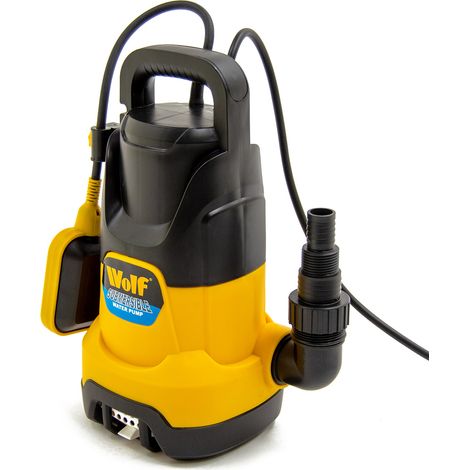 Submersible Water Pump Dirty & Clean Water Wolf 1100w Automatic Float Switch