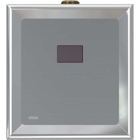 Alca - Control electrónico de descarga de urinarios, alimentación de red, cromo ASP4 (1/3)