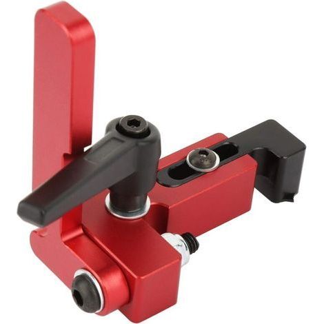Butée de Rail d'onglet - Outil de Travail du Bois de Type 75 en Acier allié Butée de Rail d'onglet Dispositif de Limite de Longueur précise (1/5)