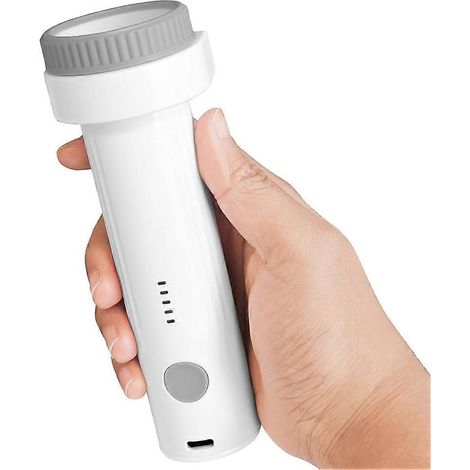 Pompe à vide électrique sans fil pour sacs de rangement sous vide, pompe à air de voyage portable et rechargeable pour valise avec 15 sacs. (1/5)