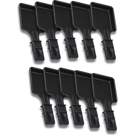 Poêlon à Raclette Carré Antiadhésif - Lot de 1 à 12 - Compatible Tefal - Design Ergonomique (1/4)