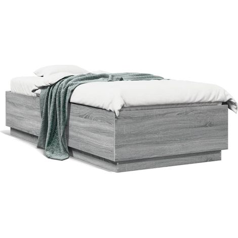 Maison Exclusive - Giroletto Grigio Sonoma 90x200 cm in Legno Multistrato (1/5)