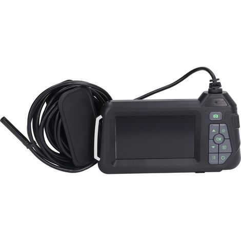 Endoscope LED 4,3 pouces HD 1080p IP67 à caméra unique de 8 mm, pliable, pour la réparation de canalisations et de véhicules, longueur 5 m (1/5)