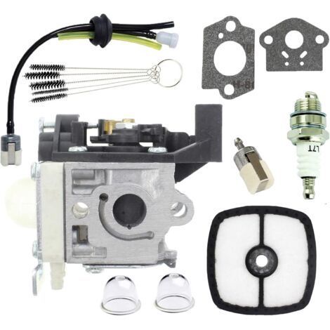 RB-K93 Vergaser-Reparatursatz für Echo SRM 225, SRM225i, SRM225U, SRM225SB, GT225, GT225i, GT225L, GT225SF, PAS225, PE225, PPF225, SHC225, A021001690, A021001691, A021001692, mit Reinigungsbürste. (1/5)