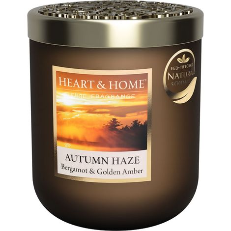 Petite bougie à la cire de soja brume dautomne Heart and Home