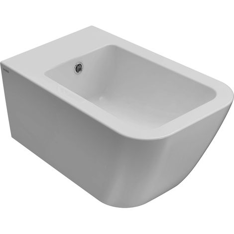 Hängende Installation mit Keramikbidet 56.36 Globo Stone STS09BI  Weiß - Globo BI