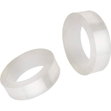 Cinta adhesiva acrílica impermeable de 20 m x 30 mm, tira de sellado transparente, sellador y antimoho para cocina, fregadero, baño y bañera (1/5)
