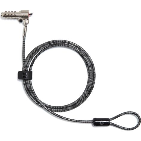 Vorhängeschloss HP 63B31AA Vinylkabel 1,83 m drehbar (1/3)