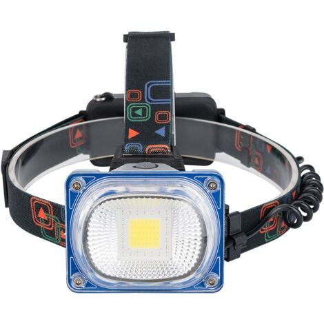 Headlamp, LED High Brightness COB Rechargeable Headlamp, Waterproof Work Light for Camping, Fishing (1/5)