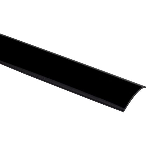 Abdeckung 10 Meter Rund für Aluminiumprofil kompatibel mit Ref. 151769 Transluzentes Schwarz
