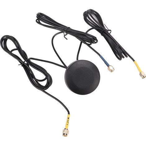 Antenne 3-en-1 WIFI 4G GPS SMA Mâle IP67 Étanche Extérieure Coffret Rond GPSJG006 (1/5)