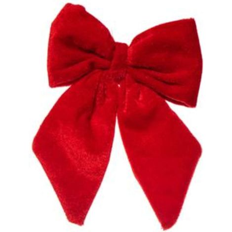 Fiocco Velluto Red 13.5X10Cm N25789 X12
