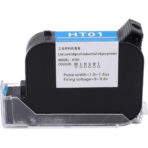42 ml Tintenpatrone für Handdrucker, schnelltrocknend, Ersatzpatrone für Tintenstrahldrucker, 12,7 mm, Grün