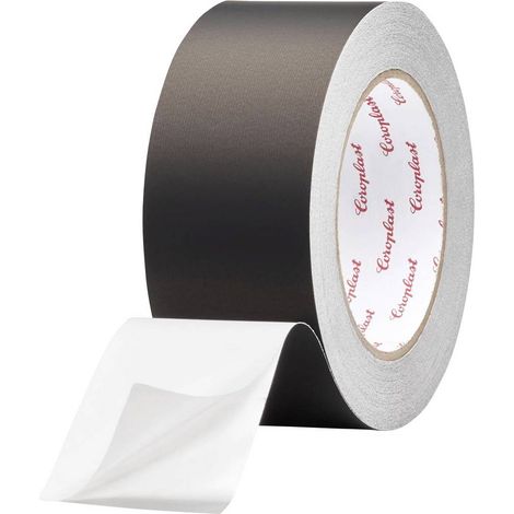 COROPLAST 933 266014 RUBAN ADHÃ©SIF ALUMINIUM NOIR MAT (L X L) 50000 MM X 50 MM 1 PC(S)