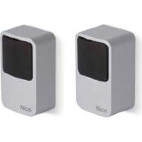 Paire de photocellules orientables 30° coque métallique Nice EPMAO