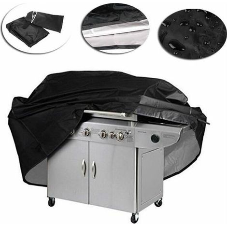 Nazalus-Hot Sale-Grillabdeckung BBQ Schutzhülle Schwarz 170 x 61 x 117 cm