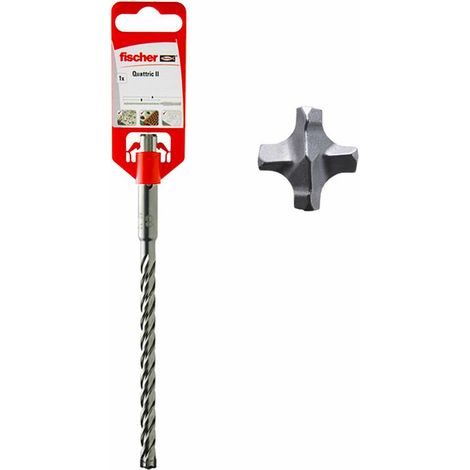 Set punte Fischer Quattric II acciaio cromato 6 mm (1/3)