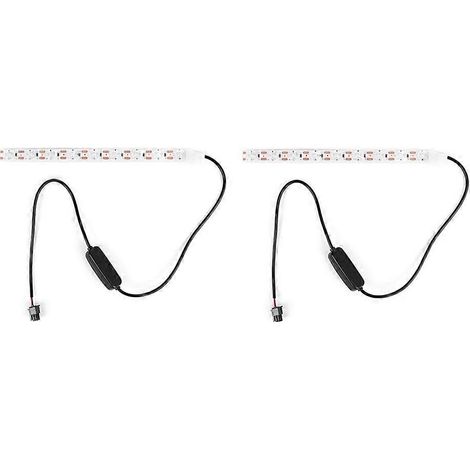 2 Stück LED-Lichtstreifen Ra95 Fülllicht 24V Superheller Beleuchtungsstreifen 3D-Druckerzubehör für Bambu Lab A1 Mini (1/5)