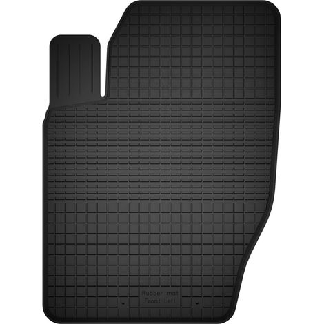 Alfombrilla universal de goma para el conductor, compatible con: Citroën C4 I coupé y hatchback (2004-2010).