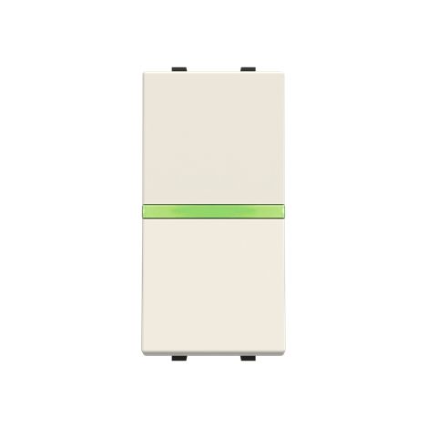 Zenit Poussoir No Voyant Temoin Blanc 1 Module 2CLA210450N1101 ABB N2104.5BL (1/3)