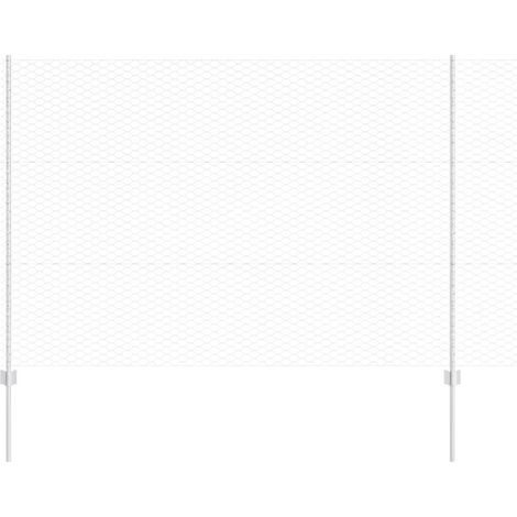 Maison Exclusive - Geschweißter Drahtzaun 50 x 1,5 m (B x H) Feue