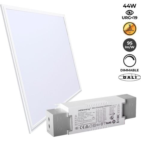 Panel LED Empotrable 60X60cm - DALI Regulable - 44W - UGR19