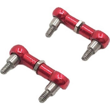 Kugelgelenkstange aus Metall für die Hinterachse, passend für K969, K979 und K989, rot.
