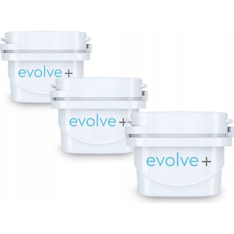 Aqua Optima Evolve+ Filterkartusche, 3 Stück, für Brita, Maxtra, Dafi, Unimax und Aquaphor (1/5)