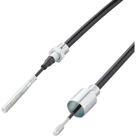 Cable de frein 730957mm coupelle 26mm adaptable sur bpw