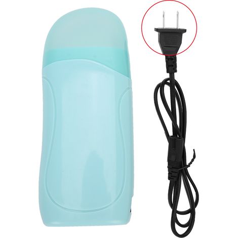 Rouleau chauffant 40W 100G pour épilation manuelle des mains, pieds et jambes, appareil de cire avec prise US 110V (1/5)