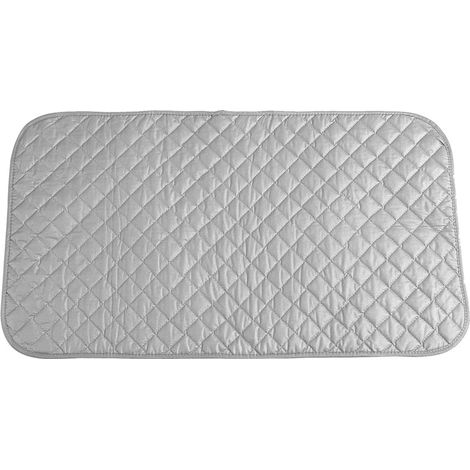 48 85cm Planche à Repasser Repassage Tapis De Couverture Tapis à Linge Gris Matelassé Laveuse Sécheuse Résistant à Chaleur Pad Planche De Fer Couverture Alternative Portable (1/5)