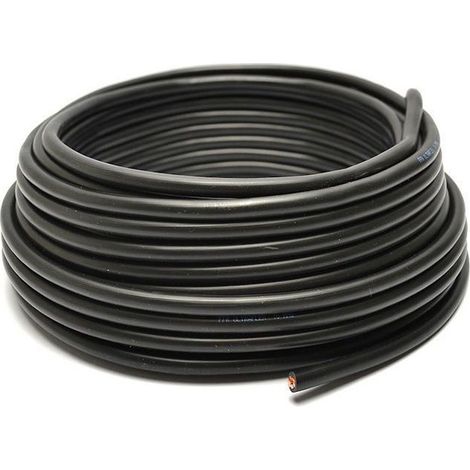 Cavo PVC 2X1,5 H05VV-F Nero