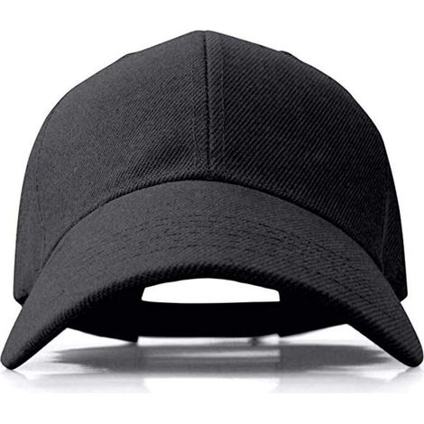 Lot de 2 casquettes de baseball d'été décontractées pour homme - Couleur unie - Pour le sport et l'été (1/5)