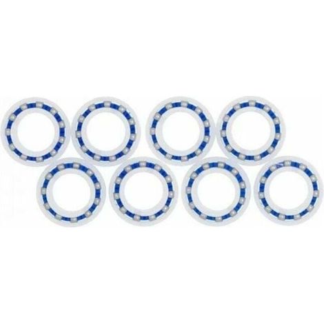 Jeu de 8 roulements à billes pour robot nettoyeur de piscine Polaris 280 180 C60 C-60 roues