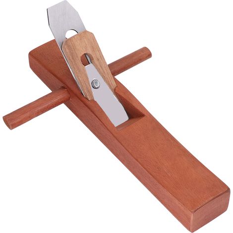 Miniatur-Padauk-Handhobel aus 55er Stahl für Holzbearbeitung und Kunsthandwerk